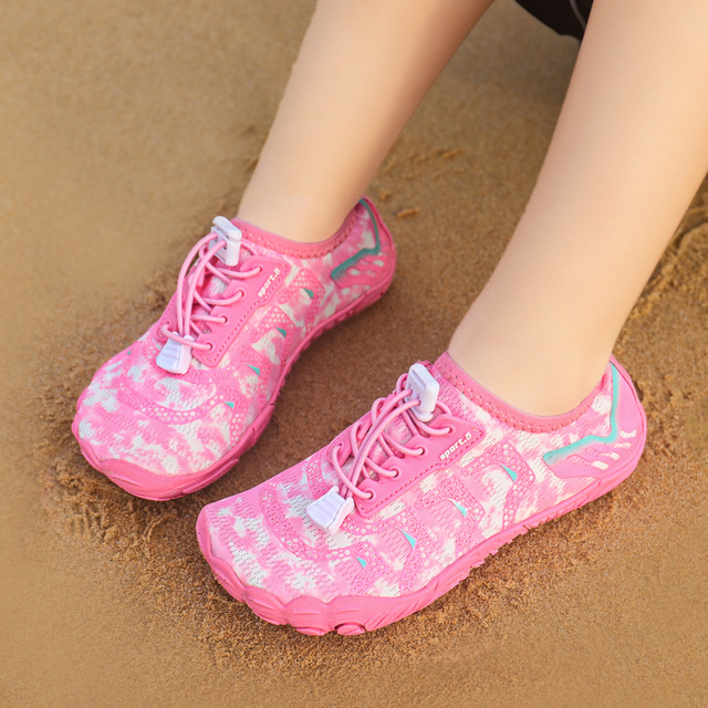 Chłopięce i dziewczęce buty do sportów wodnych Aqua Shoe Barefoot - szybkoschnące, antypoślizgowe, oddychające, idealne na plażę i brodzenie - Wianko - 133
