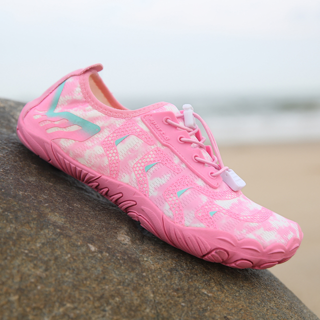 Chłopięce i dziewczęce buty do sportów wodnych Aqua Shoe Barefoot - szybkoschnące, antypoślizgowe, oddychające, idealne na plażę i brodzenie - Wianko - 104