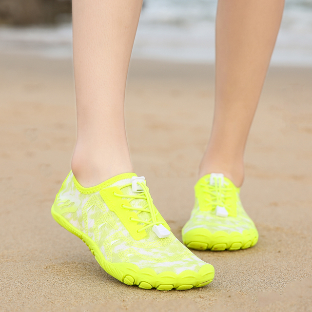 Chłopięce i dziewczęce buty do sportów wodnych Aqua Shoe Barefoot - szybkoschnące, antypoślizgowe, oddychające, idealne na plażę i brodzenie - Wianko - 124