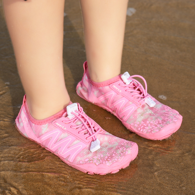 Chłopięce i dziewczęce buty do sportów wodnych Aqua Shoe Barefoot - szybkoschnące, antypoślizgowe, oddychające, idealne na plażę i brodzenie - Wianko - 211