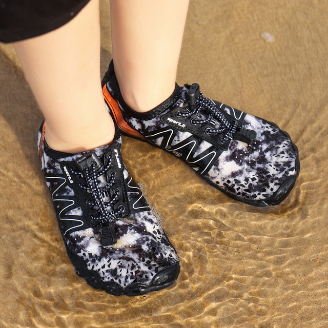 Chłopięce i dziewczęce buty do sportów wodnych Aqua Shoe Barefoot - szybkoschnące, antypoślizgowe, oddychające, idealne na plażę i brodzenie - Wianko - 207