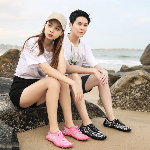 Chłopięce i dziewczęce buty do sportów wodnych Aqua Shoe Barefoot - szybkoschnące, antypoślizgowe, oddychające, idealne na plażę i brodzenie - Wianko - 116