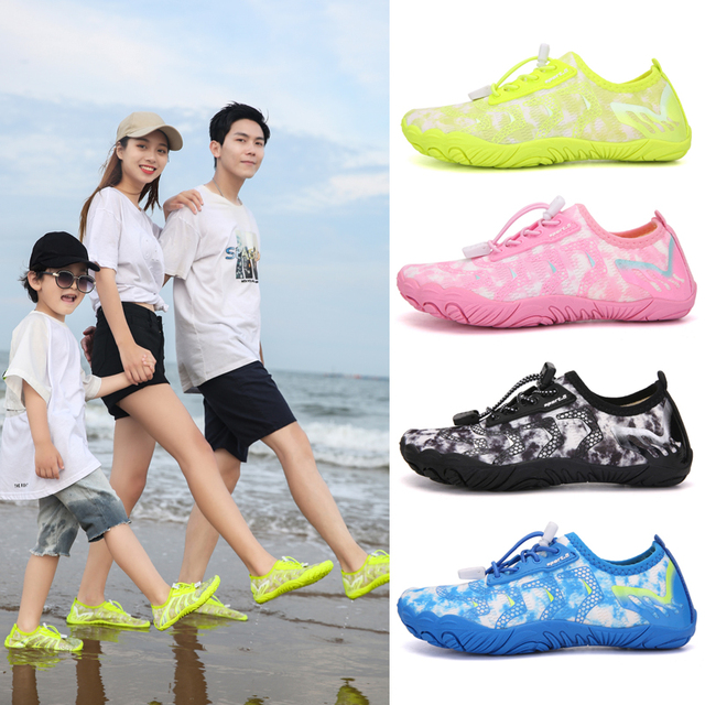 Chłopięce i dziewczęce buty do sportów wodnych Aqua Shoe Barefoot - szybkoschnące, antypoślizgowe, oddychające, idealne na plażę i brodzenie - Wianko - 93