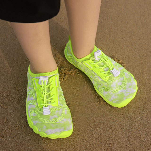 Chłopięce i dziewczęce buty do sportów wodnych Aqua Shoe Barefoot - szybkoschnące, antypoślizgowe, oddychające, idealne na plażę i brodzenie - Wianko - 135