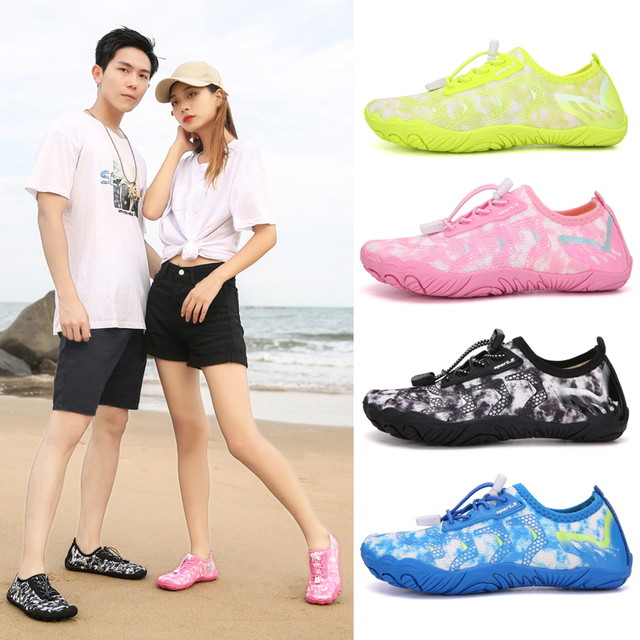 Chłopięce i dziewczęce buty do sportów wodnych Aqua Shoe Barefoot - szybkoschnące, antypoślizgowe, oddychające, idealne na plażę i brodzenie - Wianko - 92