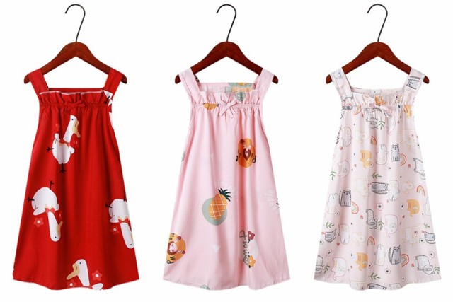 Nowe letnie sukienki dziecięce 2-11 lat z nadrukiem - kolorowe, wieczorowe, dziewczęce sukienki snu - Wianko - 10