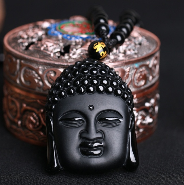 Ręcznie rzeźbiony wisiorek z naturalnego czarnego obsydianu w kształcie krzyża - biżuteria dla kobiet i mężczyzn - Wianko - 19