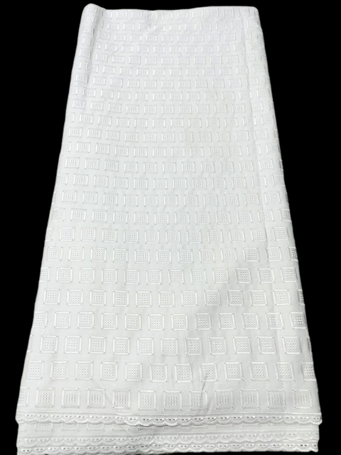 Biała polska bawełniana koronka dla mężczyzn z wysoką jakością +5 jardów - Wianko - 9