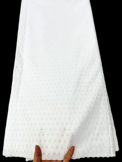 Biała polska bawełniana koronka dla mężczyzn z wysoką jakością +5 jardów - Wianko - 14