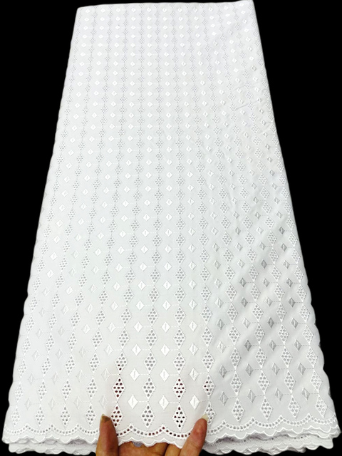 Biała polska bawełniana koronka dla mężczyzn z wysoką jakością +5 jardów - Wianko - 13