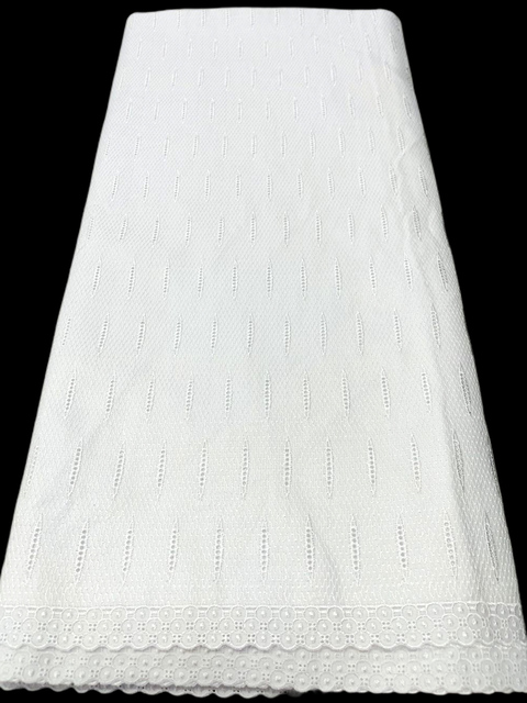 Biała polska bawełniana koronka dla mężczyzn z wysoką jakością +5 jardów - Wianko - 12