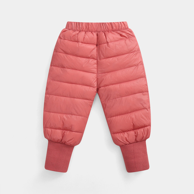 Dziecięce zimowe ciepłe kombinezony dziewczęce i chłopięce zimowe grube spodnie wypełnienie z bawełny kombinezony dziecięce maluch kombinezon narciarski dla dzieci 1-5 lat - Wianko - 27