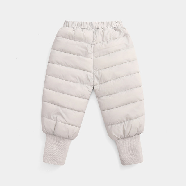 Dziecięce zimowe ciepłe kombinezony dziewczęce i chłopięce zimowe grube spodnie wypełnienie z bawełny kombinezony dziecięce maluch kombinezon narciarski dla dzieci 1-5 lat - Wianko - 29