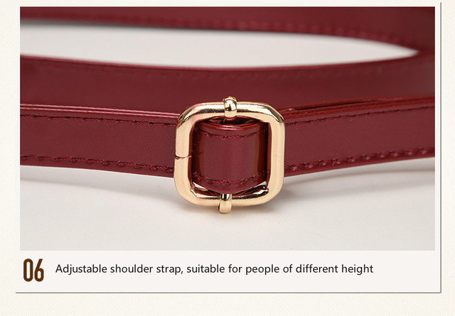 Luksusowa torebka damska projektantki - czerwono-biała Tote Bag, skórzana moda na ramię - Wianko - 27
