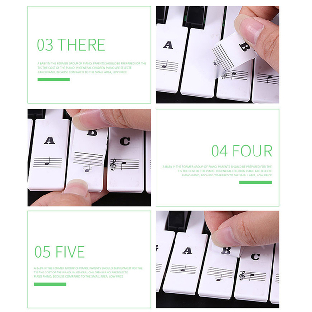 Pianino elektroniczne z klawiaturą o przezroczystych białych klawiszach 54 61 88 - Wianko - 14