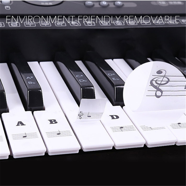 Pianino elektroniczne z klawiaturą o przezroczystych białych klawiszach 54 61 88 - Wianko - 10