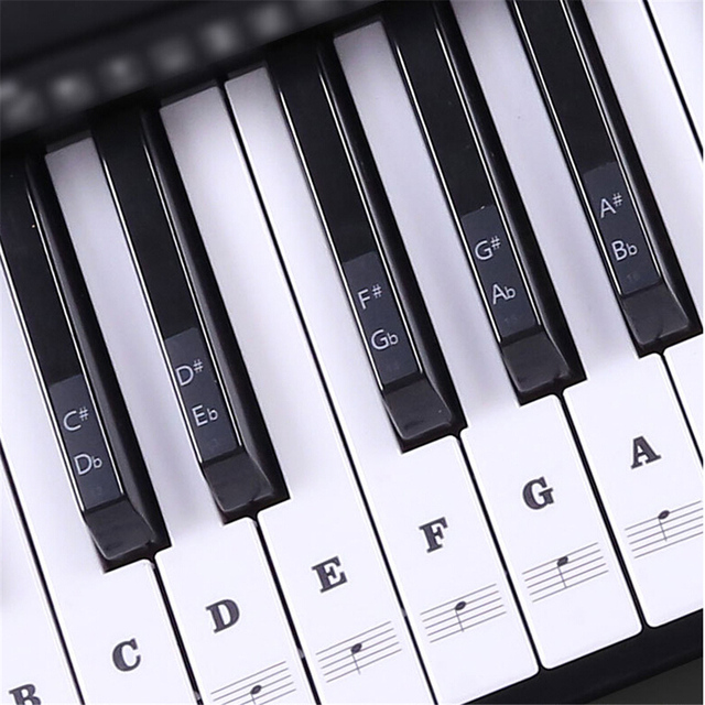 Pianino elektroniczne z klawiaturą o przezroczystych białych klawiszach 54 61 88 - Wianko - 5