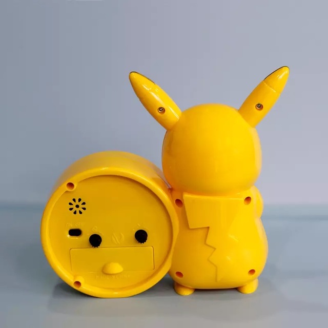 Pokemon Pikachu żółty - nowy oryginalny model figurki akcji dla dzieci - dekoracja zabawki budzik student prezent - Wianko - 4