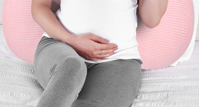 Poduszka ciążowa z regulowanym rozmiarem, wykonana z czystej bawełny, wielofunkcyjne boczne poduszki do spania, pas wspierający dla matki w ciąży - Wianko - 5
