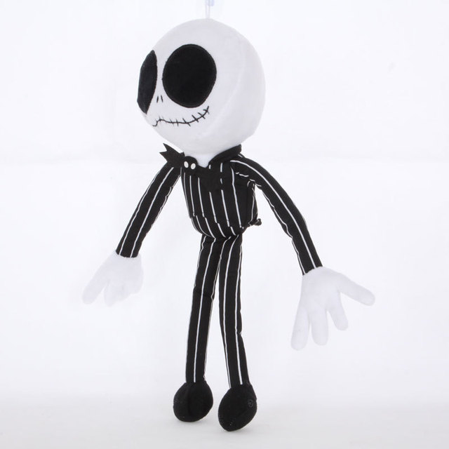 Pluszowa zabawka Jack szkielet z filmu Miasteczko Halloween - 25/40cm, czaszka Jake, dla dzieci, prezenty - Wianko - 5