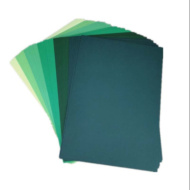 A4 A3 230gsm twardy karton zielony album do scrapbookingu DIY - Wianko - 1