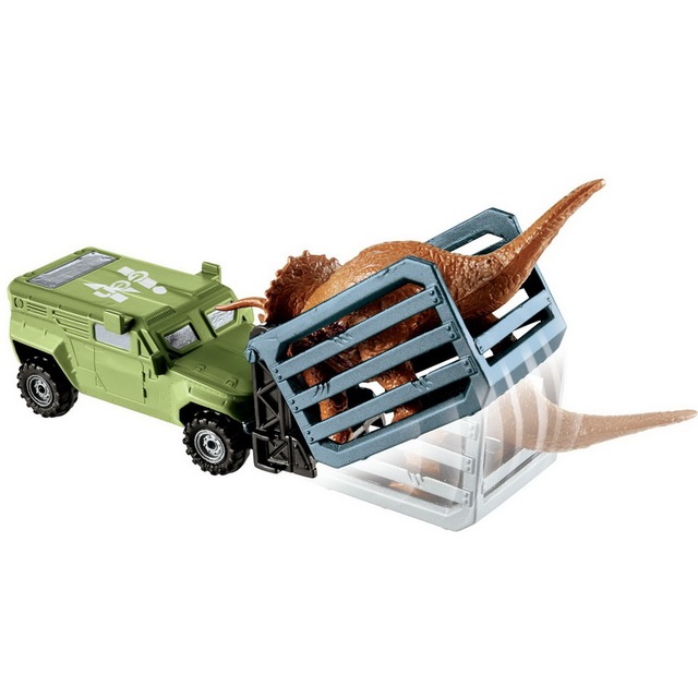 Zabawka dziedzictwa Jurassic Park: Odlewniczy transporter Jurassic 1:64 Tyrannosaurus, Jeep Raptor, helikopter, mini dinozaury - Wianko - 9