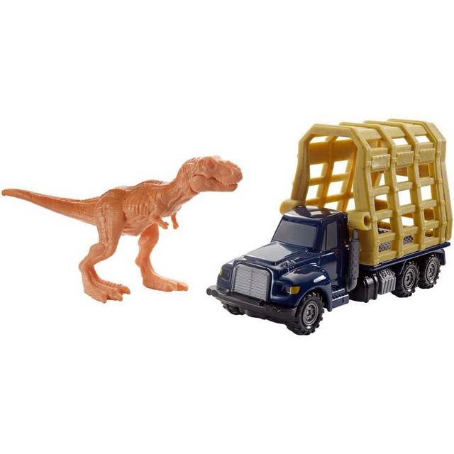 Zabawka dziedzictwa Jurassic Park: Odlewniczy transporter Jurassic 1:64 Tyrannosaurus, Jeep Raptor, helikopter, mini dinozaury - Wianko - 16