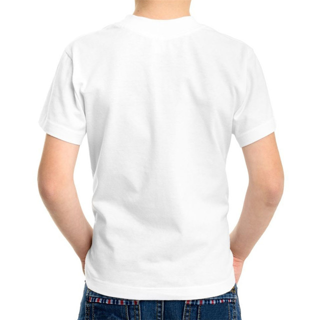 Drukowane koszulki z krótkim rękawem Taekwondo dla chłopców w białym kolorze - Wianko - 3