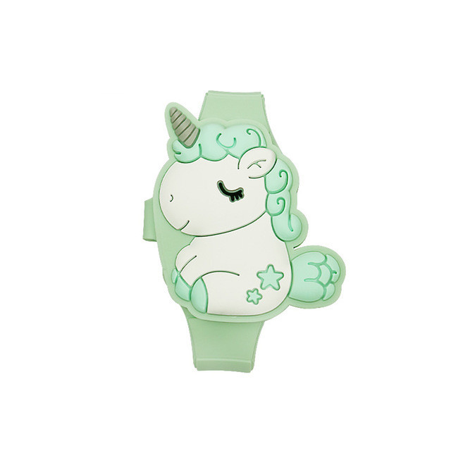 Cute Unicorn Cartoon - elektroniczny zegarek LED dla dzieci, chłopców i dziewczynek - Wianko - 6