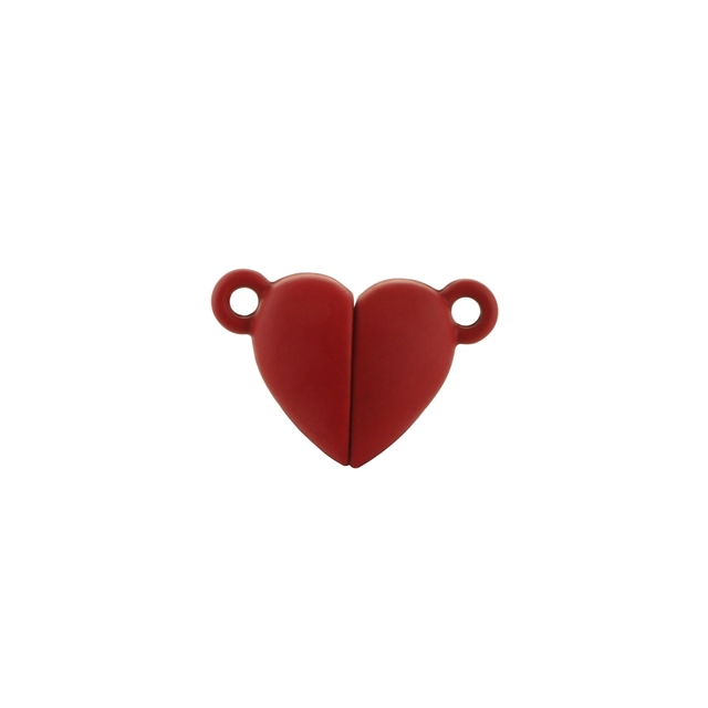 Sznur bransoletki/naszyjnik zapięcie z metalem Love Heart, magnesem, skórzanym paskiem, idealne do biżuterii DIY - Wianko - 24