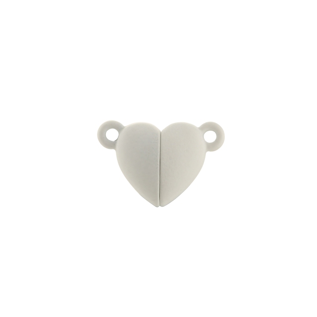 Sznur bransoletki/naszyjnik zapięcie z metalem Love Heart, magnesem, skórzanym paskiem, idealne do biżuterii DIY - Wianko - 23