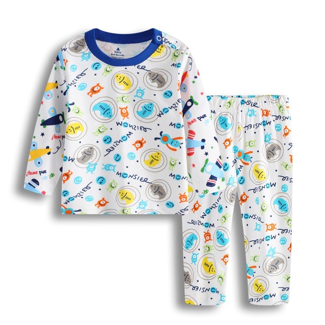 Jesienne zestawy piżam dla dziewczynki 2017 z uroczym wzorem misia marki Christmas - koszulka niemowlęca i spodnie do snu - Wianko - 40