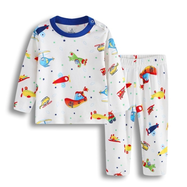 Jesienne zestawy piżam dla dziewczynki 2017 z uroczym wzorem misia marki Christmas - koszulka niemowlęca i spodnie do snu - Wianko - 18