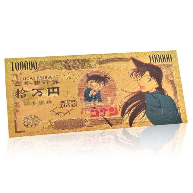 Klasyczna moneta kolekcjonerska Anime Detektyw Conan Cosplay Kudou Shinichi z Japonii - Wianko - 4
