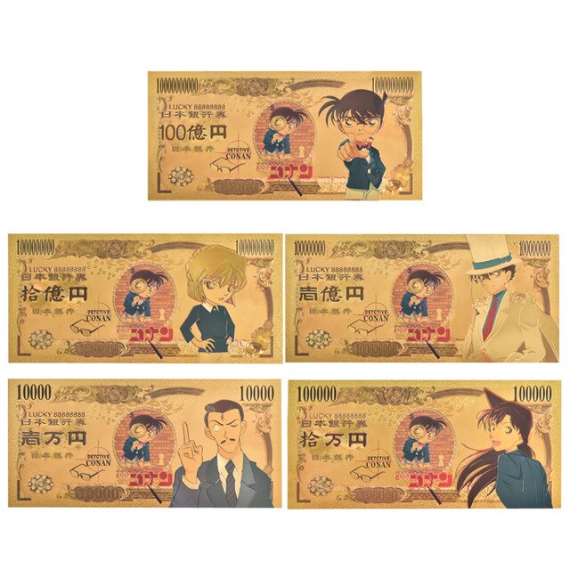 Klasyczna moneta kolekcjonerska Anime Detektyw Conan Cosplay Kudou Shinichi z Japonii - Wianko - 2