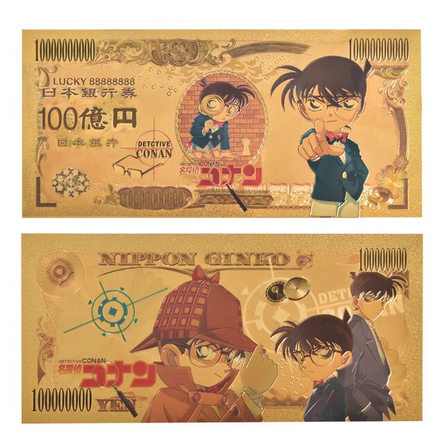 Klasyczna moneta kolekcjonerska Anime Detektyw Conan Cosplay Kudou Shinichi z Japonii - Wianko - 3