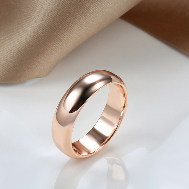 Pierścień mężczyźni Kinel Hot 585 różowe złoto, błyszczący, wysokiej jakości - Wianko - 7