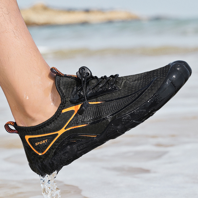 Przeciwpoślizgowe boso nadmorskie buty do wody męskie damskie - szybkie suche, oddychające, plażowe, trekkingowe, wędkarskie - Wianko - 69