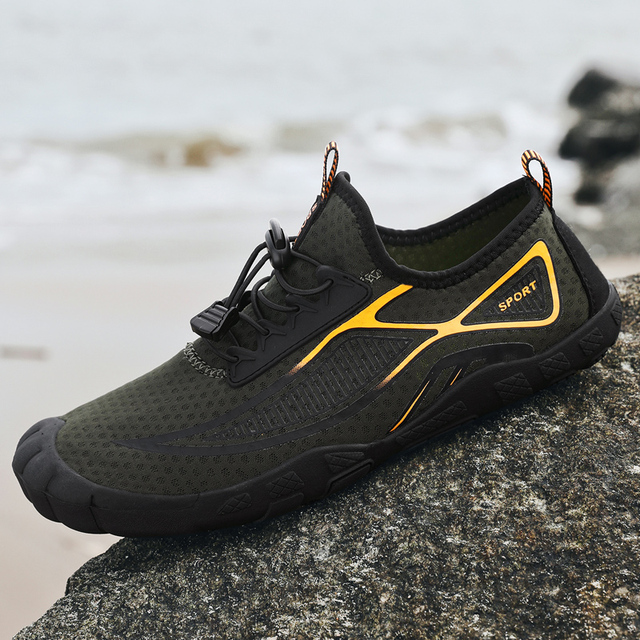 Przeciwpoślizgowe boso nadmorskie buty do wody męskie damskie - szybkie suche, oddychające, plażowe, trekkingowe, wędkarskie - Wianko - 66
