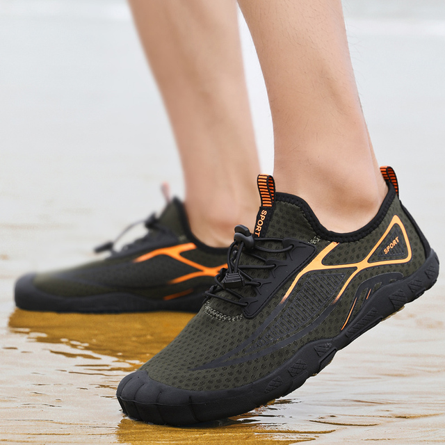 Przeciwpoślizgowe boso nadmorskie buty do wody męskie damskie - szybkie suche, oddychające, plażowe, trekkingowe, wędkarskie - Wianko - 71