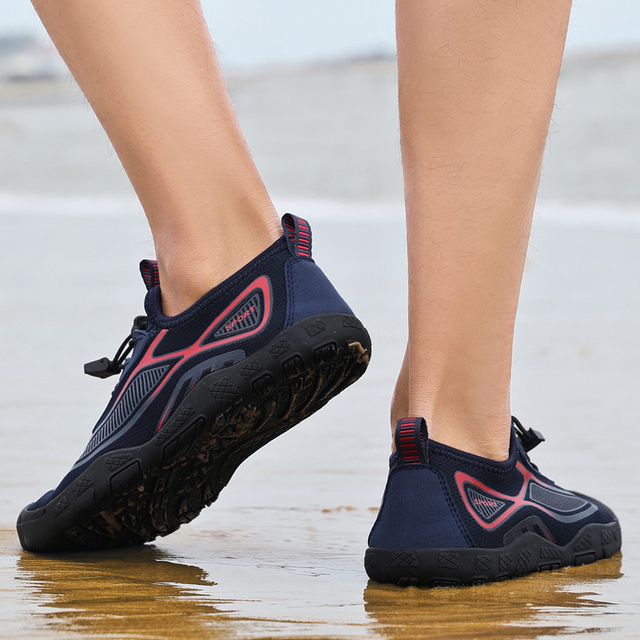 Przeciwpoślizgowe boso nadmorskie buty do wody męskie damskie - szybkie suche, oddychające, plażowe, trekkingowe, wędkarskie - Wianko - 77
