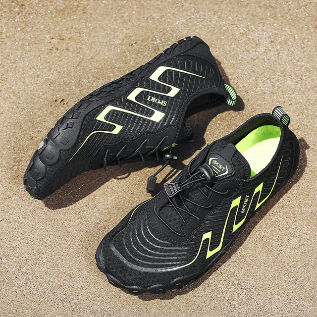 Przeciwpoślizgowe boso nadmorskie buty do wody męskie damskie - szybkie suche, oddychające, plażowe, trekkingowe, wędkarskie - Wianko - 29