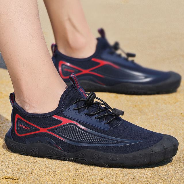 Przeciwpoślizgowe boso nadmorskie buty do wody męskie damskie - szybkie suche, oddychające, plażowe, trekkingowe, wędkarskie - Wianko - 98