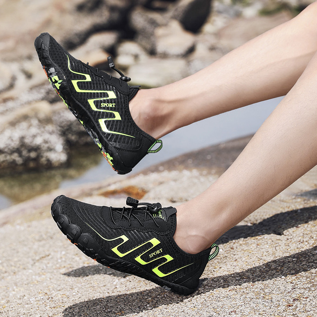 Przeciwpoślizgowe boso nadmorskie buty do wody męskie damskie - szybkie suche, oddychające, plażowe, trekkingowe, wędkarskie - Wianko - 48