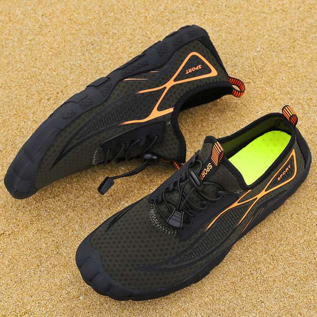 Przeciwpoślizgowe boso nadmorskie buty do wody męskie damskie - szybkie suche, oddychające, plażowe, trekkingowe, wędkarskie - Wianko - 62