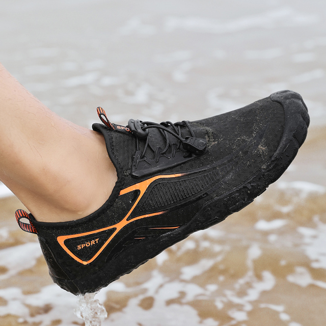 Przeciwpoślizgowe boso nadmorskie buty do wody męskie damskie - szybkie suche, oddychające, plażowe, trekkingowe, wędkarskie - Wianko - 70