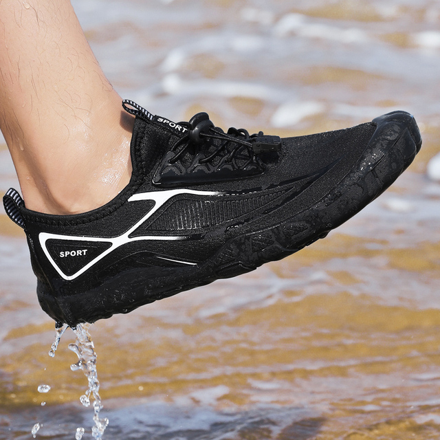 Przeciwpoślizgowe boso nadmorskie buty do wody męskie damskie - szybkie suche, oddychające, plażowe, trekkingowe, wędkarskie - Wianko - 97