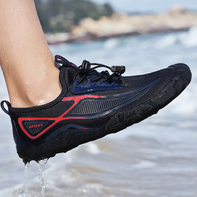 Przeciwpoślizgowe boso nadmorskie buty do wody męskie damskie - szybkie suche, oddychające, plażowe, trekkingowe, wędkarskie - Wianko - 96
