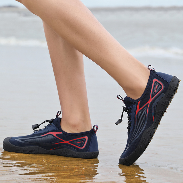 Przeciwpoślizgowe boso nadmorskie buty do wody męskie damskie - szybkie suche, oddychające, plażowe, trekkingowe, wędkarskie - Wianko - 79