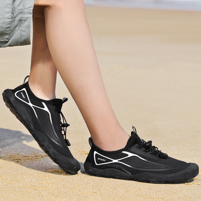 Przeciwpoślizgowe boso nadmorskie buty do wody męskie damskie - szybkie suche, oddychające, plażowe, trekkingowe, wędkarskie - Wianko - 102